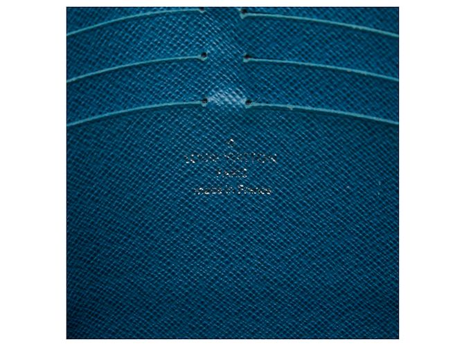 Pochette Voyage MM Monogram Eclipse Epi Louis Vuitton Clutch Bag Marrone Nero Blu - vista 7