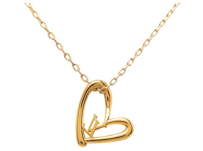 Collana Louis Vuitton Heart Falling in Love D'oro - vista 2