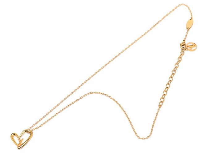 Collana Louis Vuitton Heart Falling in Love D'oro - vista 3