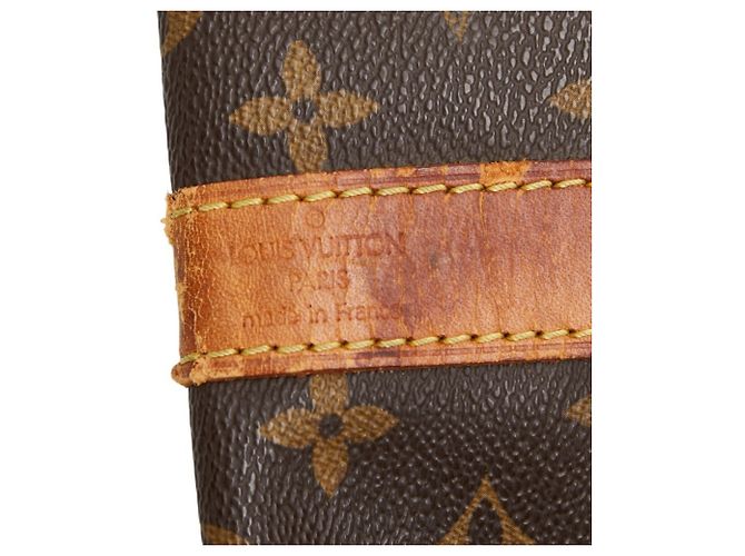 Louis Vuitton Monogram Keepall Bandoulière 55 Boston Tasche Braun - Ansicht 10