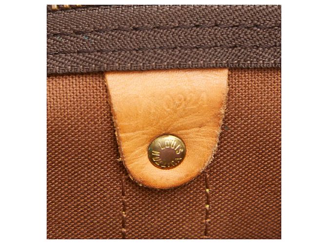 Louis Vuitton Monogram Keepall Bandoulière 60 Marrone - vista 12