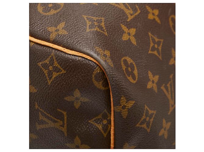Louis Vuitton Monogram Keepall Bandoulière 60 Marrone - vista 5