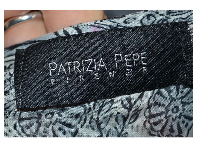 Patrizia Pepe Kleid Weiß Grau - Ansicht 4