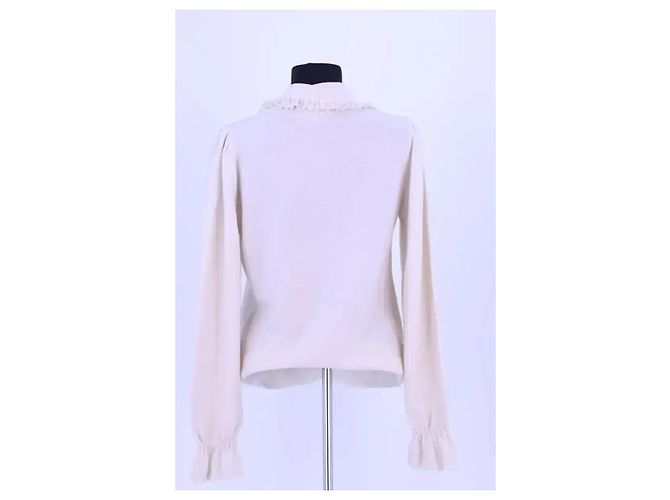 Autre Marque Pulôver Molli de lã creme - vista 4
