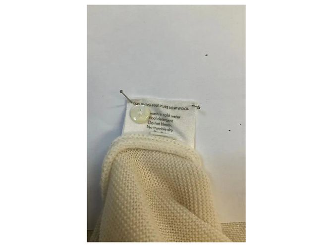 Autre Marque Pulôver Molli de lã creme - vista 6