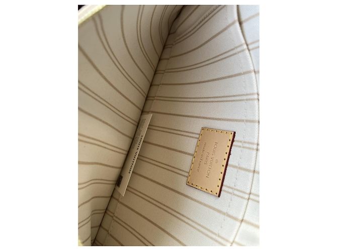 Neverfull Pochette Cosmetici Louis Vuitton Damier Azur Canvas Damier ebene - vista 3