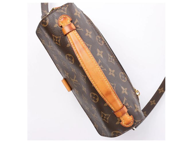 Borsa a tracolla Louis Vuitton Metis MM in tela Monogram marrone M44875 - vista 11