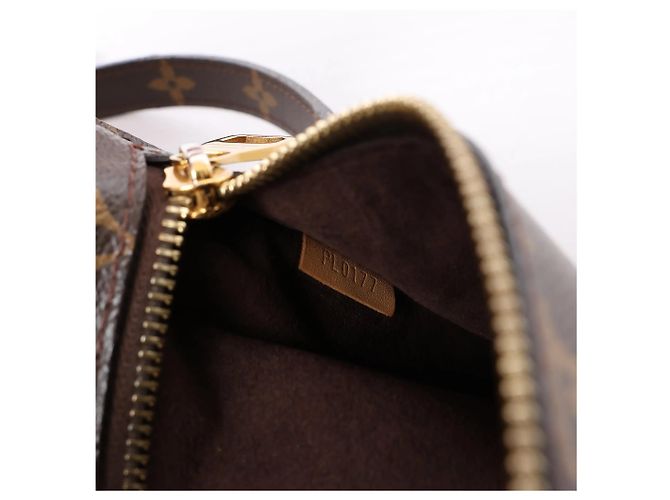 Borsa a tracolla Louis Vuitton Metis MM in tela Monogram marrone M44875 - vista 14