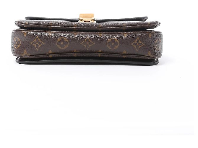 Borsa a tracolla Louis Vuitton Metis MM in tela Monogram marrone M44875 - vista 6