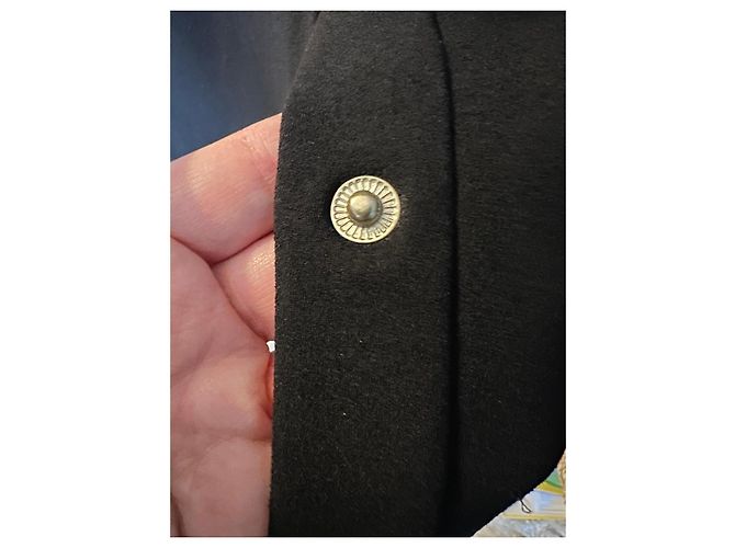 Schwarzes Kleid aus Triacetat und Polyester Diane von Furstenberg - Ansicht 7