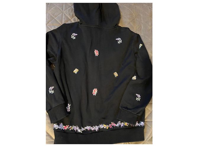 Isabel Marant Pour H&M H&M x Giambattista Valli Sudadera de Algodón Bordada - Negro Multicolor - vista 8