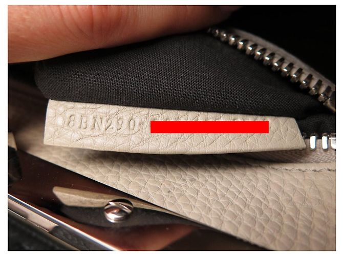 BORSA FENDI PEEKABOO SELLERIA MEDIUM 8BN290 PELLE GRIGIA A SPALLA - vista 12