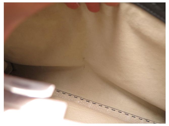 BORSA FENDI PEEKABOO SELLERIA MEDIUM 8BN290 PELLE GRIGIA A SPALLA - vista 19