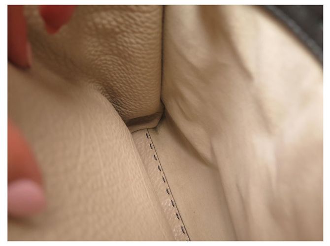 BORSA FENDI PEEKABOO SELLERIA MEDIUM 8BN290 PELLE GRIGIA A SPALLA - vista 20