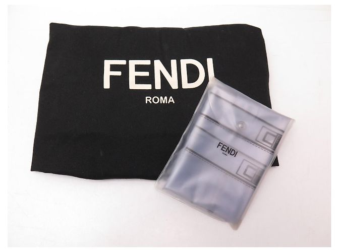 BORSA FENDI PEEKABOO SELLERIA MEDIUM 8BN290 PELLE GRIGIA A SPALLA - vista 22