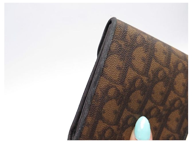 CHRISTIAN DIOR ROMANTIC OBLIQUE CANVAS WALLET Braun - Ansicht 13
