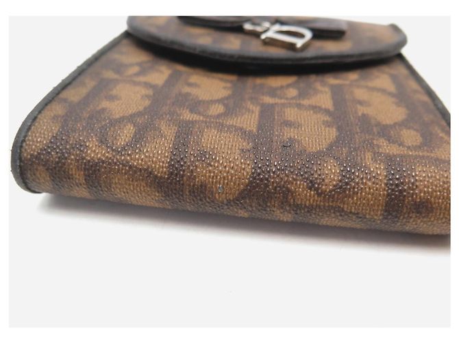 CHRISTIAN DIOR ROMANTIC OBLIQUE CANVAS WALLET Braun - Ansicht 14