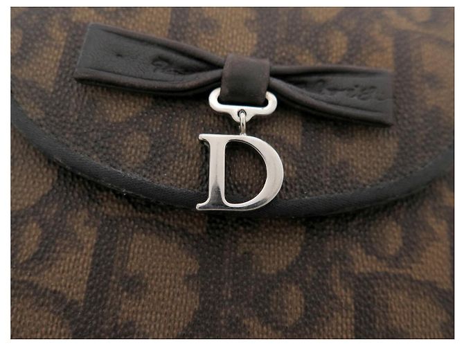 CHRISTIAN DIOR ROMANTIC OBLIQUE CANVAS WALLET Braun - Ansicht 5