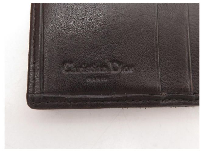 CHRISTIAN DIOR ROMANTIC OBLIQUE CANVAS WALLET Braun - Ansicht 7