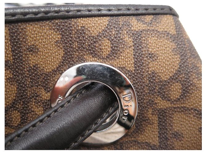 BORSA TOTE CHRISTIAN DIOR TROTTER MONOGRAMMA OBLIQUE Marrone - vista 12