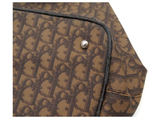 BORSA TOTE CHRISTIAN DIOR TROTTER MONOGRAMMA OBLIQUE Marrone - vista 13