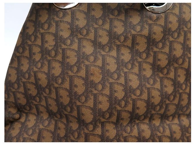 BORSA TOTE CHRISTIAN DIOR TROTTER MONOGRAMMA OBLIQUE Marrone - vista 14
