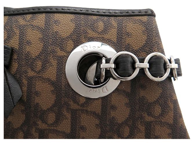 BORSA TOTE CHRISTIAN DIOR TROTTER MONOGRAMMA OBLIQUE Marrone - vista 6