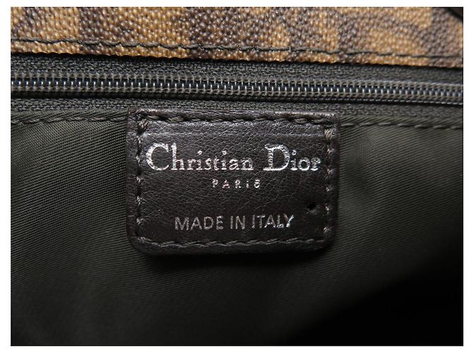 BORSA TOTE CHRISTIAN DIOR TROTTER MONOGRAMMA OBLIQUE Marrone - vista 8