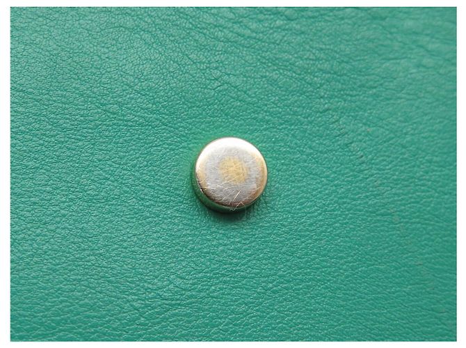 BORSA SAINT LAURENT DE JOUR SMALL 324823 PELLE VERDE A SPALLA - vista 23