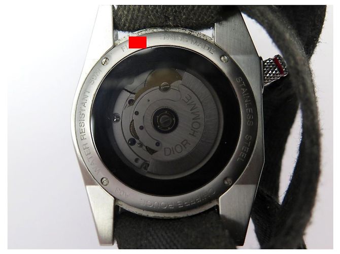 RELÓGIO DIOR CHIFFRE ROUGE A03 084510 36MM AUTOMÁTICO EM AÇO Prata - vista 19