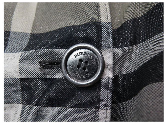 NUEVO IMPERMEABLE BURBERRY BRIT CROMBROOK NOVA TARTAN L 42 TRENCH COAT NUEVO - vista 12