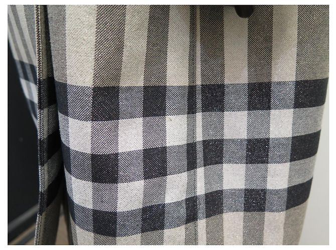 NUEVO IMPERMEABLE BURBERRY BRIT CROMBROOK NOVA TARTAN L 42 TRENCH COAT NUEVO - vista 4