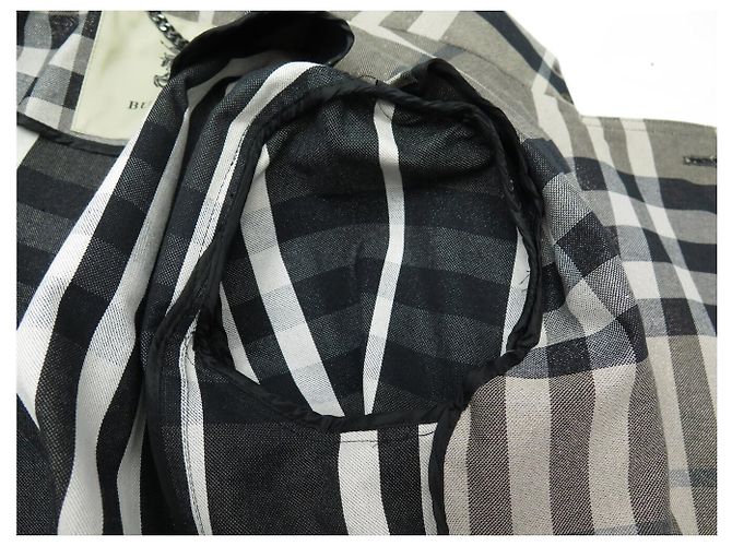 NUEVO IMPERMEABLE BURBERRY BRIT CROMBROOK NOVA TARTAN L 42 TRENCH COAT NUEVO - vista 7