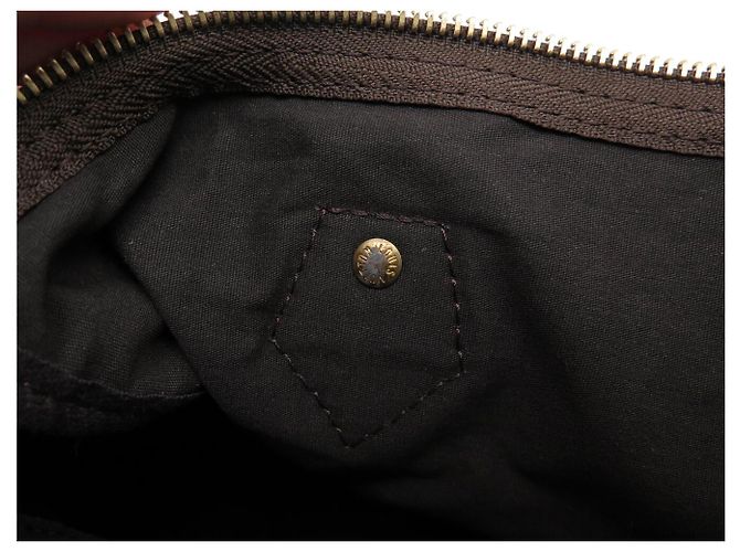 NUOVA BORSA LOUIS VUITTON SPEEDY 30 MINI LIN MONOGRAM IN TELA Marrone - vista 14