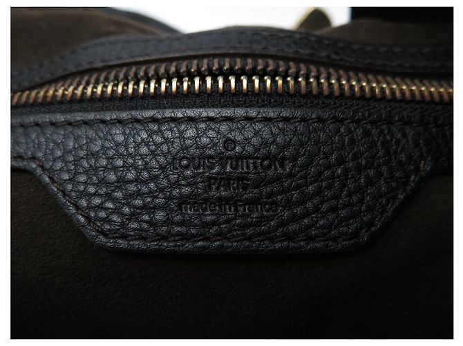 NUOVA BORSA LOUIS VUITTON SOLAR PM IN PELLE MAHINA NERA Nero - vue 10