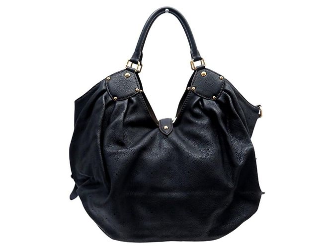 NUOVA BORSA LOUIS VUITTON SOLAR PM IN PELLE MAHINA NERA Nero - vue 3
