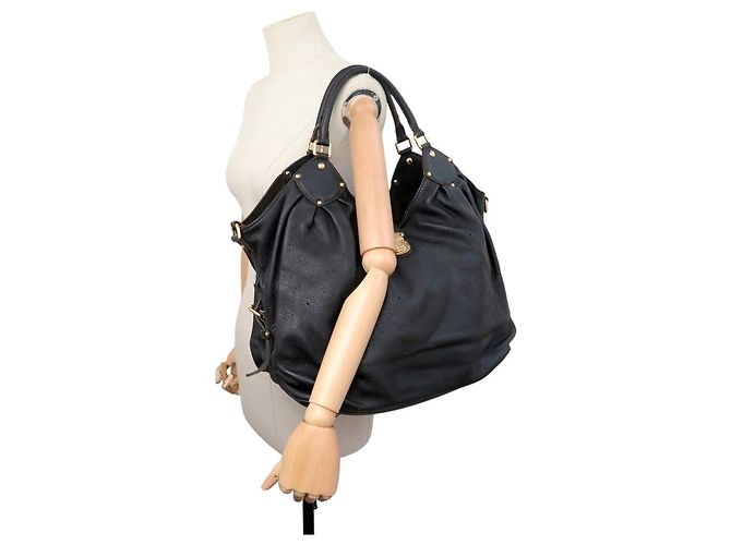 NUOVA BORSA LOUIS VUITTON SOLAR PM IN PELLE MAHINA NERA Nero - vue 6