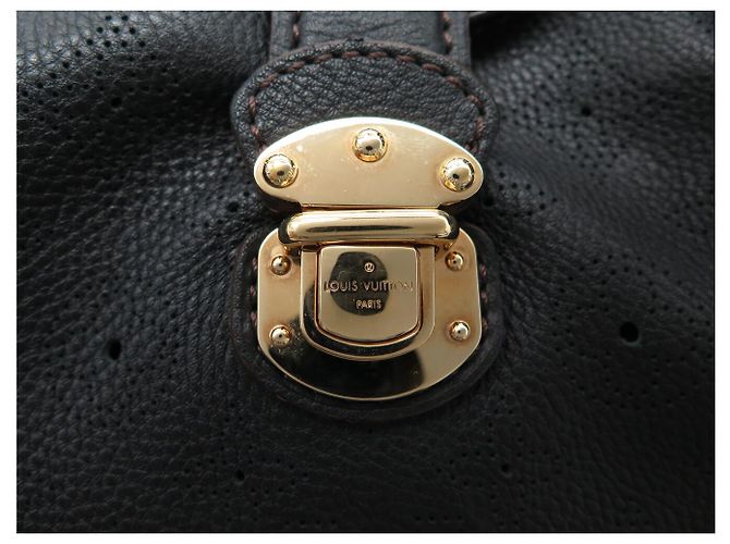 NUOVA BORSA LOUIS VUITTON SOLAR PM IN PELLE MAHINA NERA Nero - vue 7