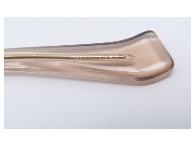 GAFAS DE SOL MIU MIU MASQUES LOGO SMUB53 METAL MARRÓN NUEVAS Castaño - vista 10