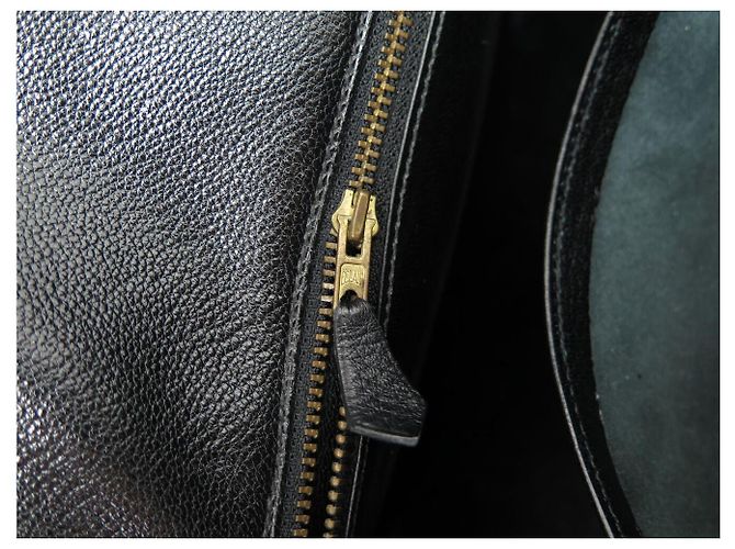 Hermès BORSA HERMES BIRKIN 40 IN PELLE ARDENNES NERA 1992 ATTRIBUTI DORATI Nero - vista 15