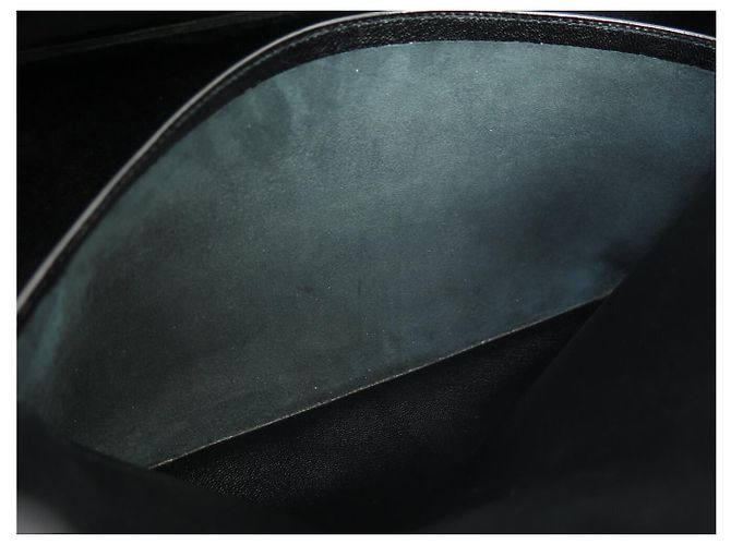Hermès BORSA HERMES BIRKIN 40 IN PELLE ARDENNES NERA 1992 ATTRIBUTI DORATI Nero - vista 24