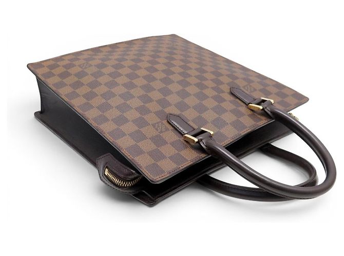 LOUIS VUITTON VENICE PM N51145 DAMIER EBENE CANVAS TOTE BAG Braun - Ansicht 4