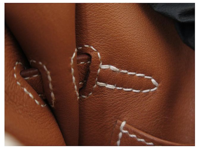 Hermès RARE NUOVO ZAINO HERMES BIRKIN MINI 15 CM PELLE MARRONE TRACULLA TINY BAG - vista 15