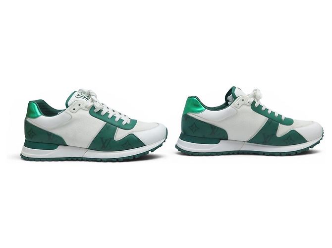 SNEAKERS LOUIS VUITTON RUN AWAY MONOGRAM 42 VERDE - vista 3