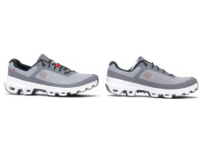LOEWE X ON CLOUDVENTURE CANVAS 41 GRAU M929282X12 GREY SNEAKER - Ansicht 3