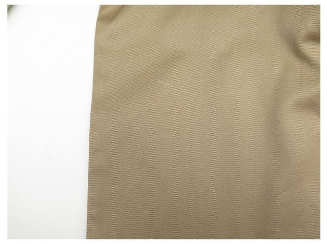 ABRIGO LOUIS VUITTON IMPERMEABLE CON CINTURÓN DE ALGODÓN BEIGE L 44 TRENCH COAT - vista 16