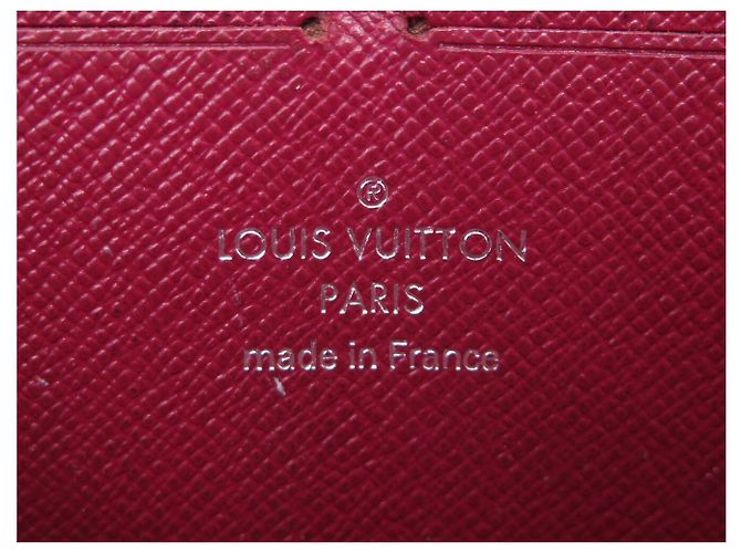 LOUIS VUITTON ZIPPY VERTICAL WALLET EPI LEATHER RASPBERRY RED - view 6