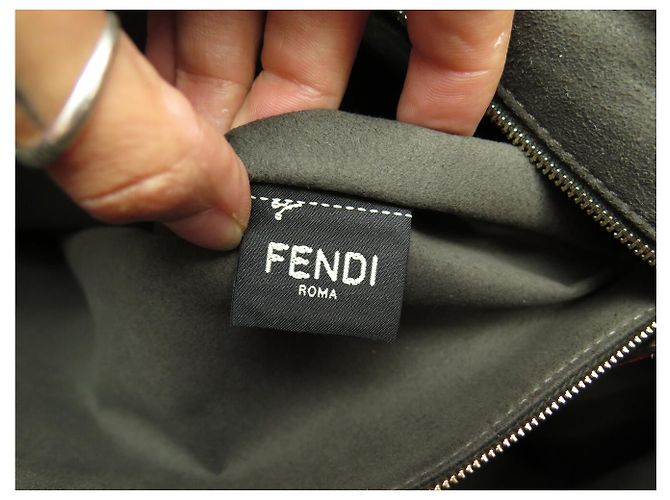 FENDI TOTE MEDIUM 8BH368 LEDERHANDTASCHE ROT - Ansicht 13