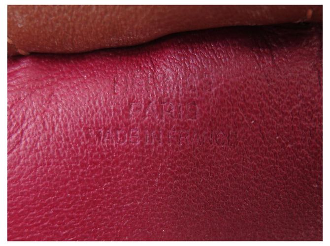 Ring Hermès LLAVERO HERMES RODEO GM CUERO BORDEAU Burdeos - vista 4