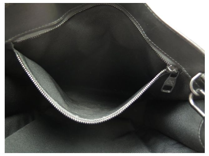 BORSA LOUIS VUITTON CABA PLAT M21866 PELLE TAURILLON EMBOSSED MONOGRAM Nero - vista 10